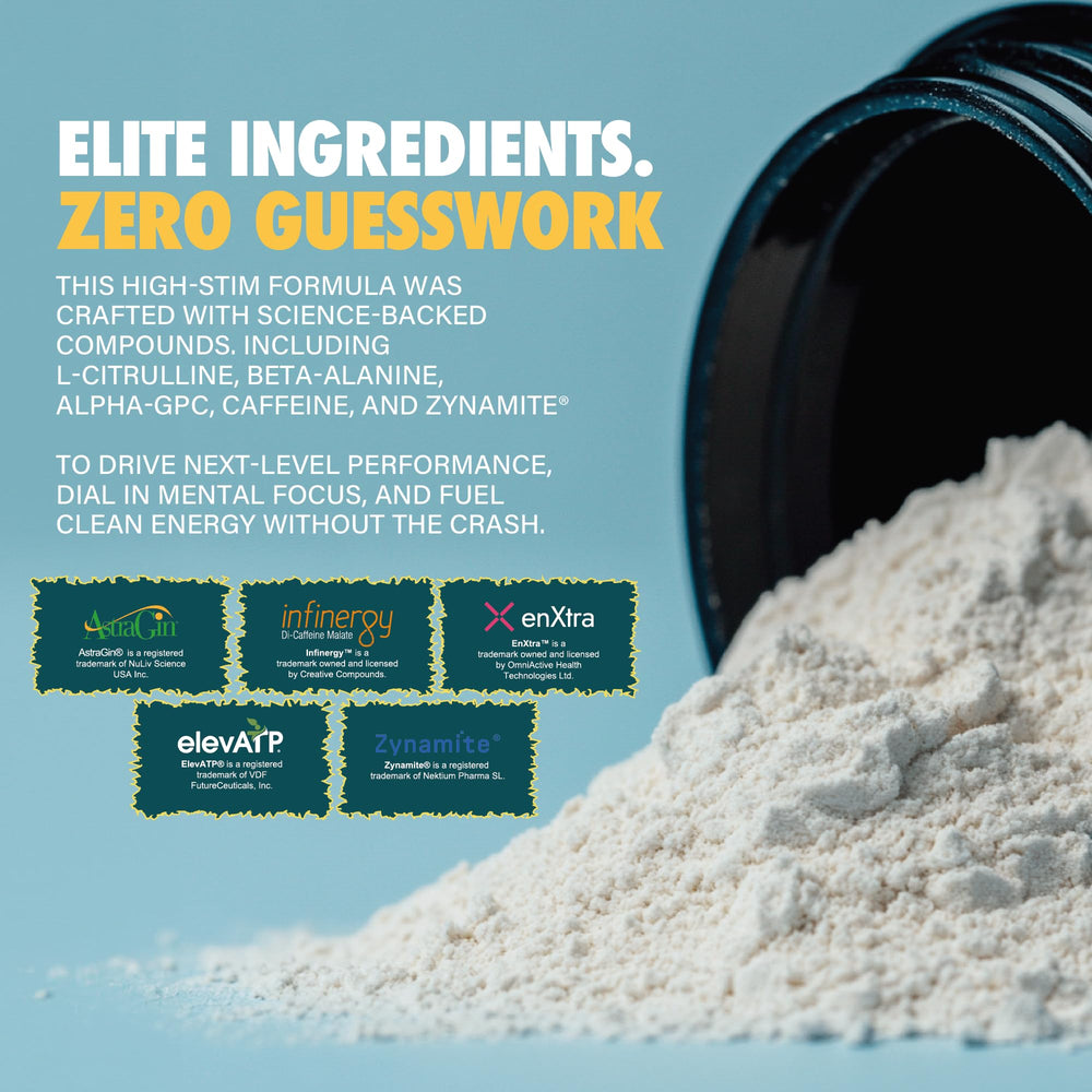 Nootropic blend for focus in Decipher preworkout