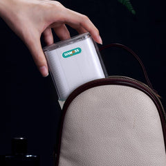 LIAMOSS transparent floss dispenser ready for refill