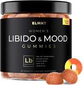 Product bottle and display for 4,050mg female libido booster gummies
