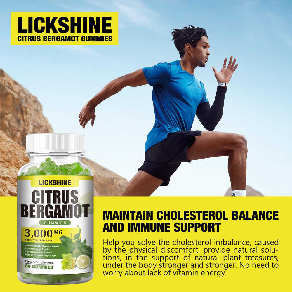 Sugar-free vegan lime flavor gummies from Lickshine