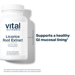 Licorice root extract bottle