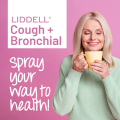 Liddell spray dosage closeup highlights flexible daily dosing.