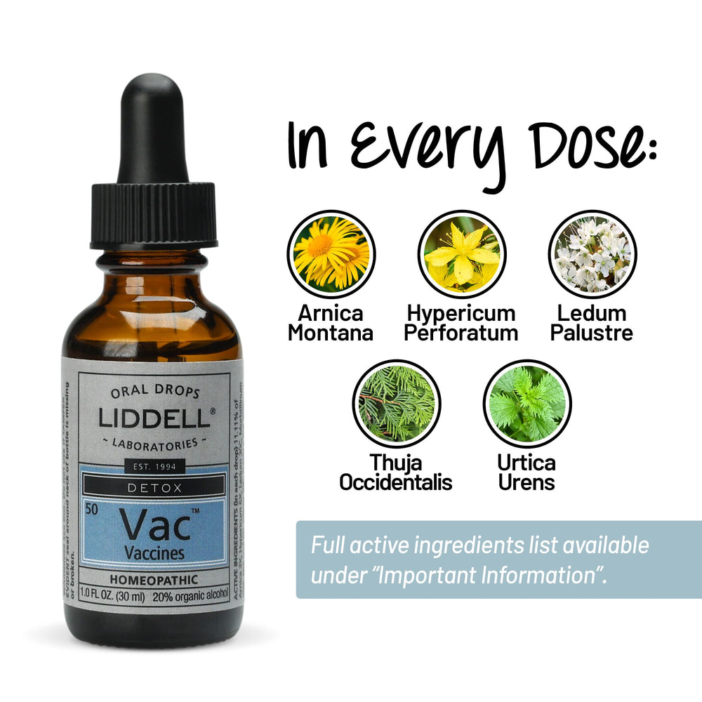 Liddell drops for adults and teens supporting comfort during vaccination