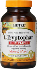 Lidtke L-Tryptophan Complete Capsules bottle 120 count