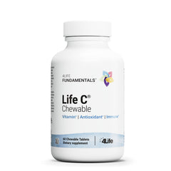 4Life Life C Citrus Flavor bottle with 60 chewable tablets