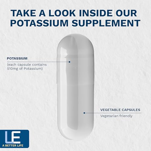 Made in USA label on Life Enhancement potassium supplement