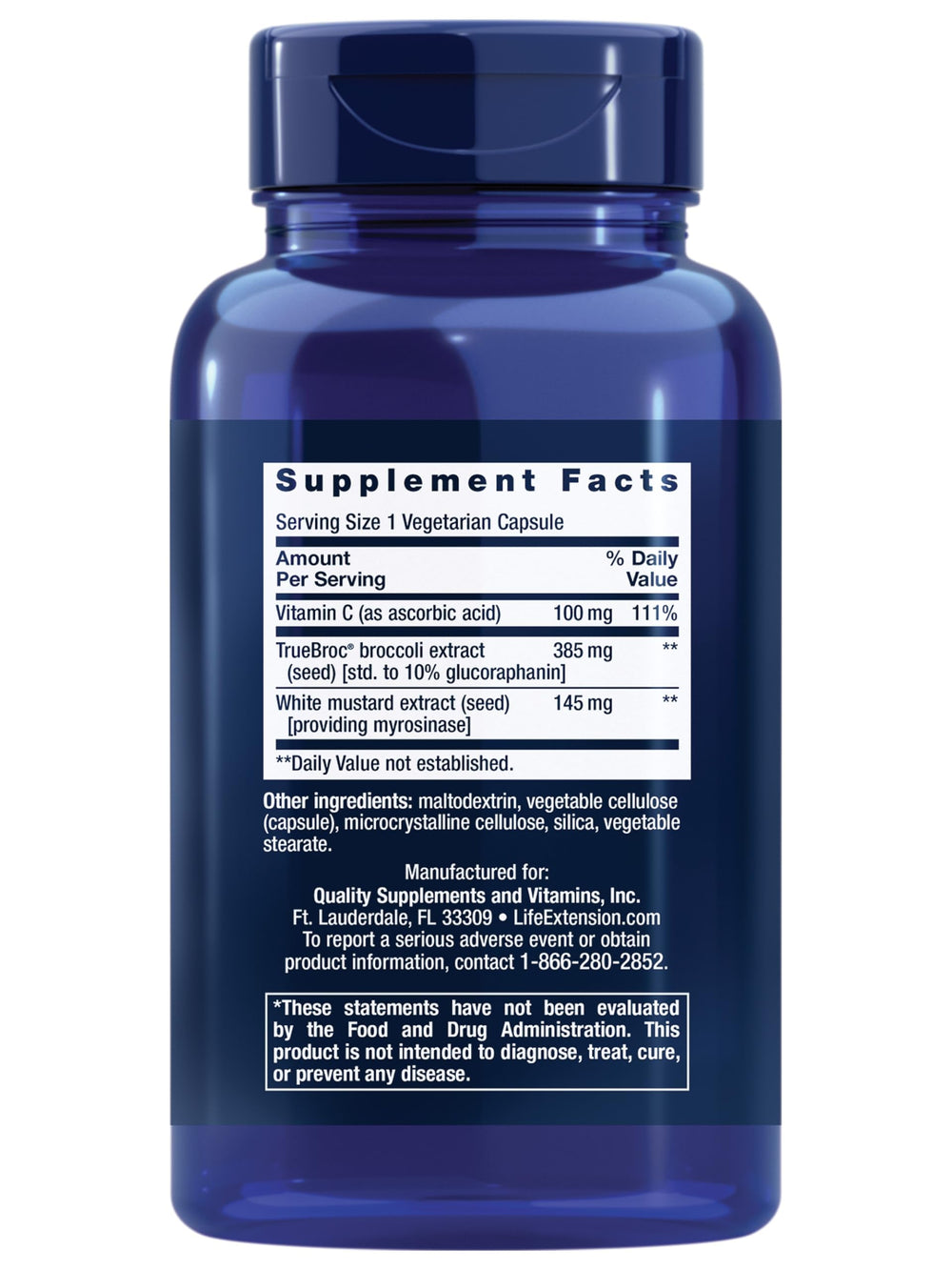 Bottle label highlighting non-GMO and gluten-free