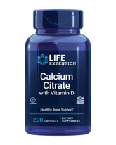 Hero image of Life Extension Calcium Citrate with Vitamin D bottle