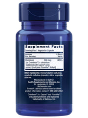 Vegetarian chromium capsules - close-up