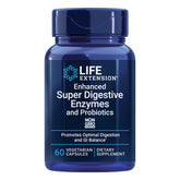 Front view of Life Extension Enhanced Digestive Enzymes & Probiotics bottle