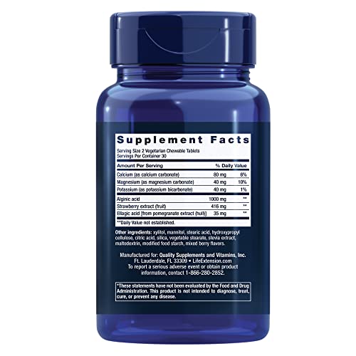 Berry-flavored Esophageal Guardian chewable tablets