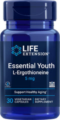 Life Extension Essential Youth L-Ergothioneine bottle label