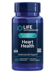 Life Extension FLORASSIST heart health bottle for daily heart support.