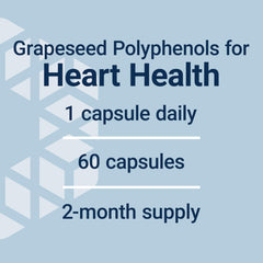 Ingredients list for Grapeseed Extract formula