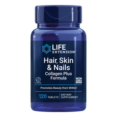 Life Extension Collagen Plus bottle label