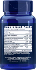 Close-up of Life Extension Hair, Skin & Nails Collagen Plus Formula tablets