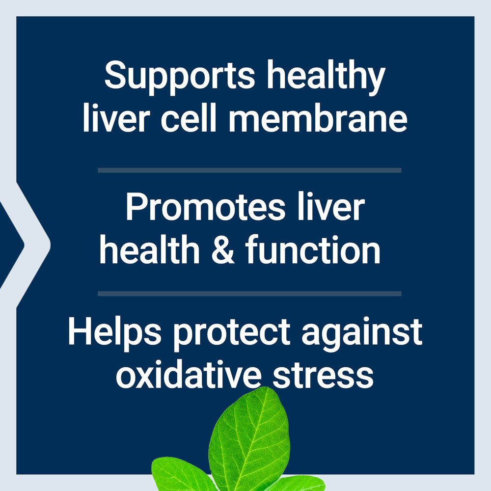 Life Extension HepatoPro bottle on desk conveys USA-made, high-purity phospholipid formula.