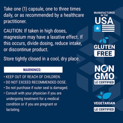 Quality ingredients: non-GMO, gluten-free, USA-made