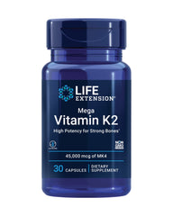 Packaging for Life Extension Mega Vitamin K2 High Potency
