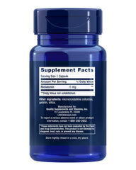 Melatonin 1 mg Immediate Release label