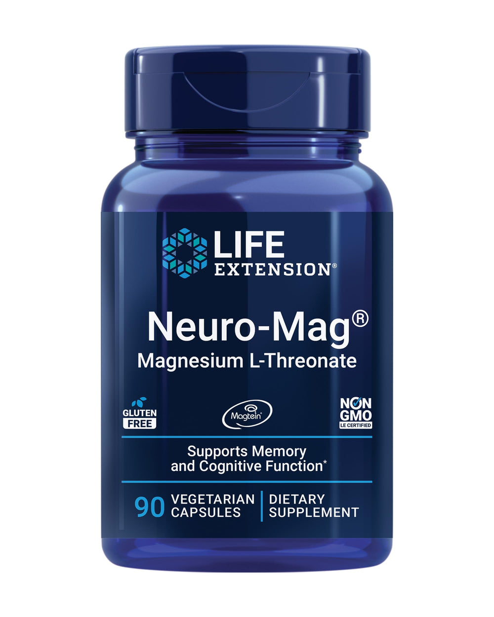 Life Extension Neuro-Mag L-Threonate bottle front