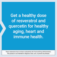 Quercetin and resveratrol combination