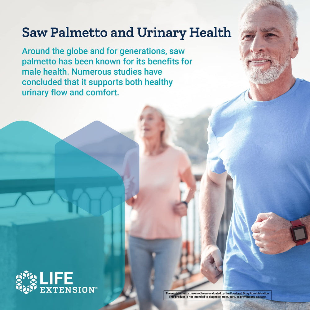 Prostate health concept with urinary flow