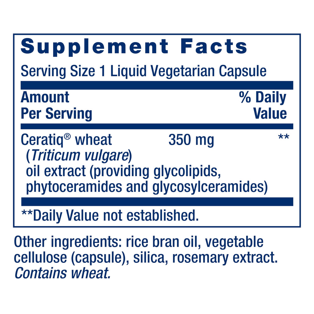 Ceramides from Wheat Oil Extract supporting skin hydration illustration