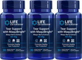 Three bottles of Life Extension Tear Support with MaquiBright 60 mg (30 vegetarian capsules each) – Pack of 3