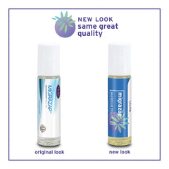 Close-up of Life-flo Migrazap Magnesium Roll-On applicator