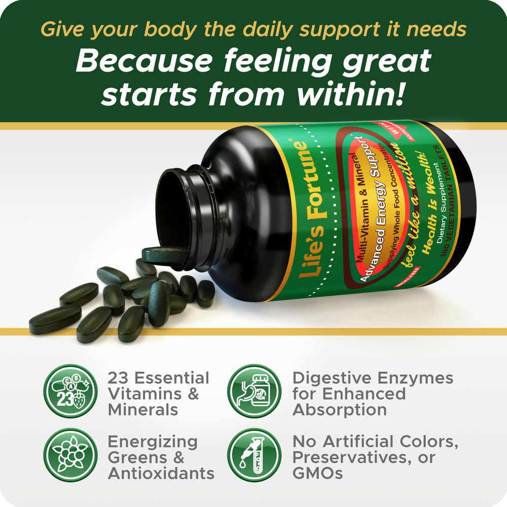 Whole-food concentrates and superfoods used in the formula