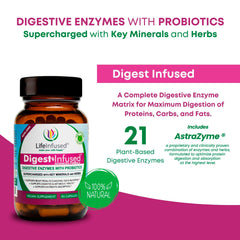 Probiotic capsules and minerals illustration