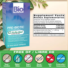 Graphic of Life-Oligo XOS prebiotic capsules and fiber