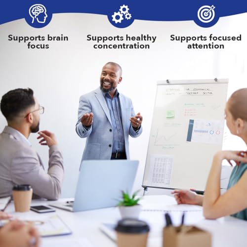 Illustration of enhanced concentration and mental focus