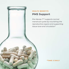 Illustration of balanced hormones and reduced cramps