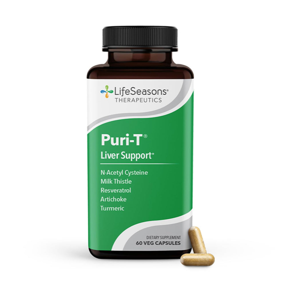 LifeSeasons Puri-T bottle and label