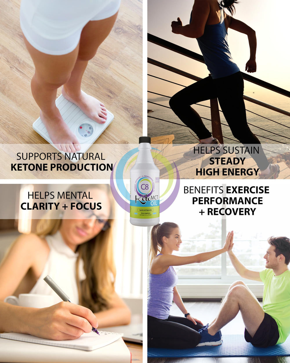 MCT Oil for sustained energy and mental focus