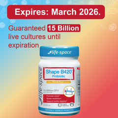Allergen-free Life-Space Shape B420 packaging