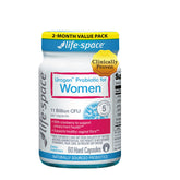Life-Space Urogen Probiotic bottle with Cranberry imagery