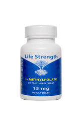 LifeStrength L-Methylfolate 15 mg bottle