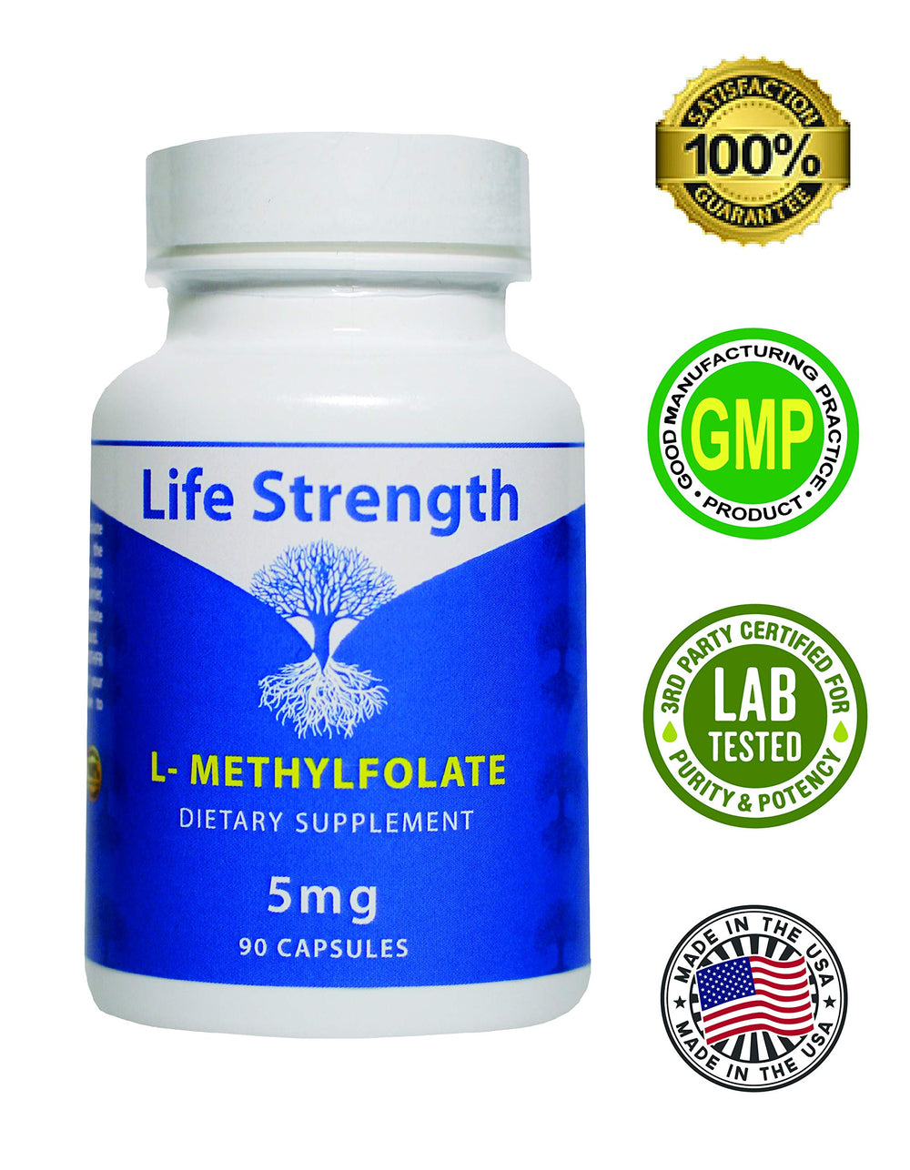 Lifestyle concept with capsules and supplements for energy and mood support