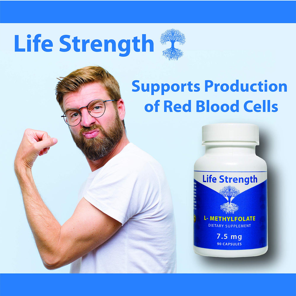 Non-GMO and gluten-free certification icons on LifeStrength packaging