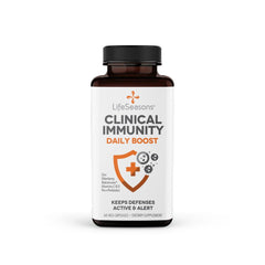 LifeSeasons Clinical Immunity Daily Boost bottle with capsules