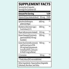 Stem Boost-R bottle with 120 capsules displayed on a clean background