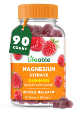 Hero image of Lifeable Magnesium Gummies for Adults with Raspberry flavor