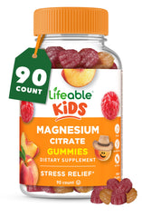 Lifeable Magnesium Gummies for Kids bottle front view