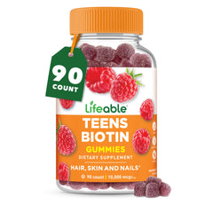 Lifeable Teens Biotin 10000mcg Gummies product main image