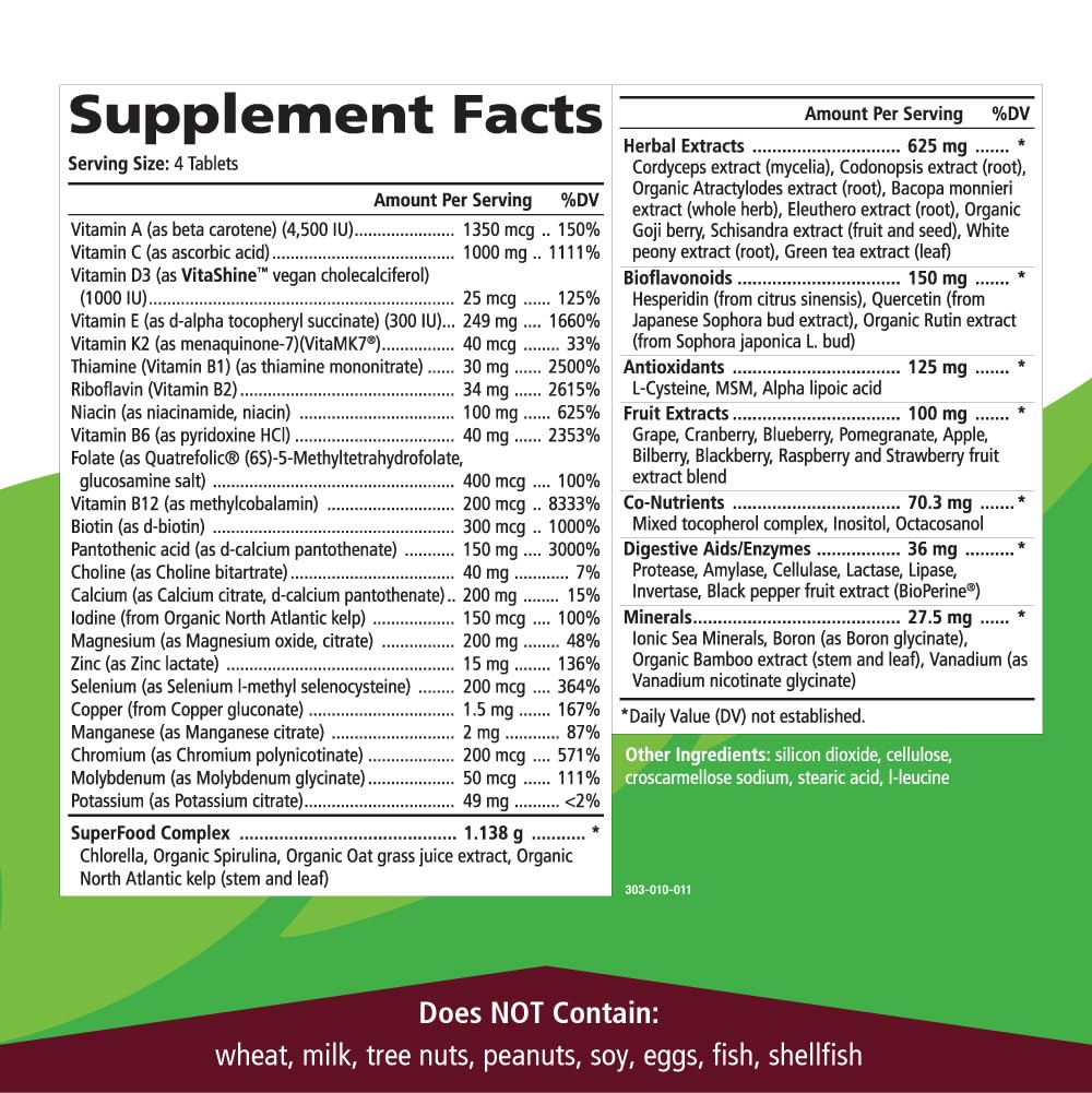 Illustration of whole-food ingredients and nutrients included