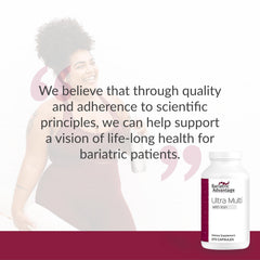 Lifelong health support from Bariatric Advantage Ultra Multi with Iron