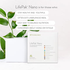 LifePak Nano comprehensive health benefits for bone, immune, eye, and skin